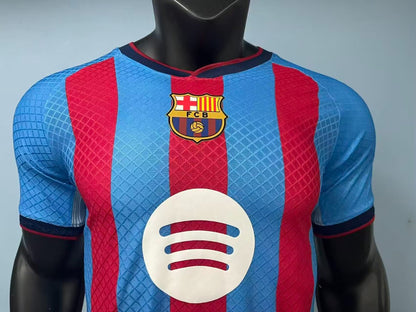 2026-27 Barcelona 125th Anniversay Red Blue Player S-2XL