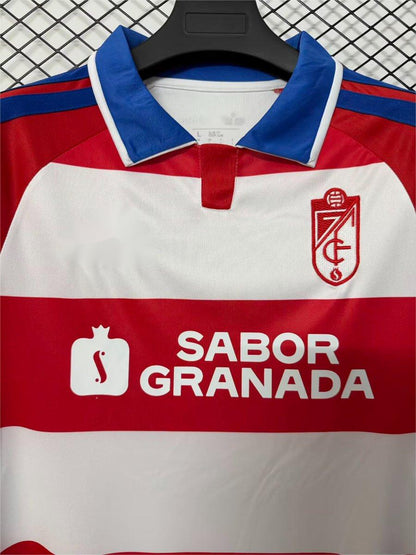 2026-27 Granada Red White Hoops Home S-4XL