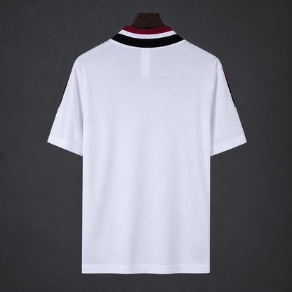 2026-27 Real Madrid White Diamond Pattern Collar Pre-Match S-4XL