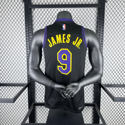 NBA 2024-25 Lakers City Edition No.9 JAMES JR.