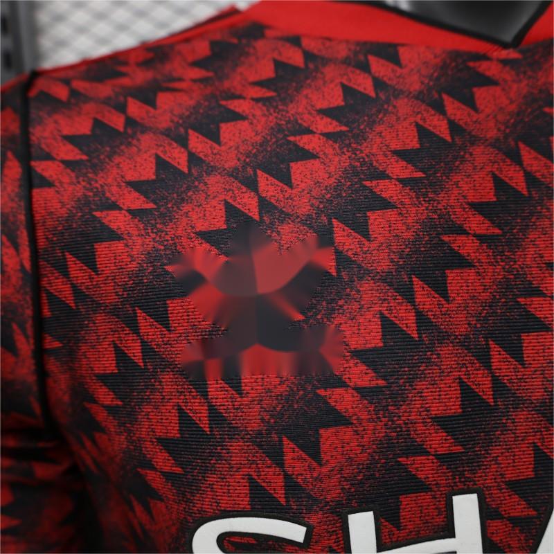 2026-27 Manchester United Home Red Vintage Remake Player S-3XL