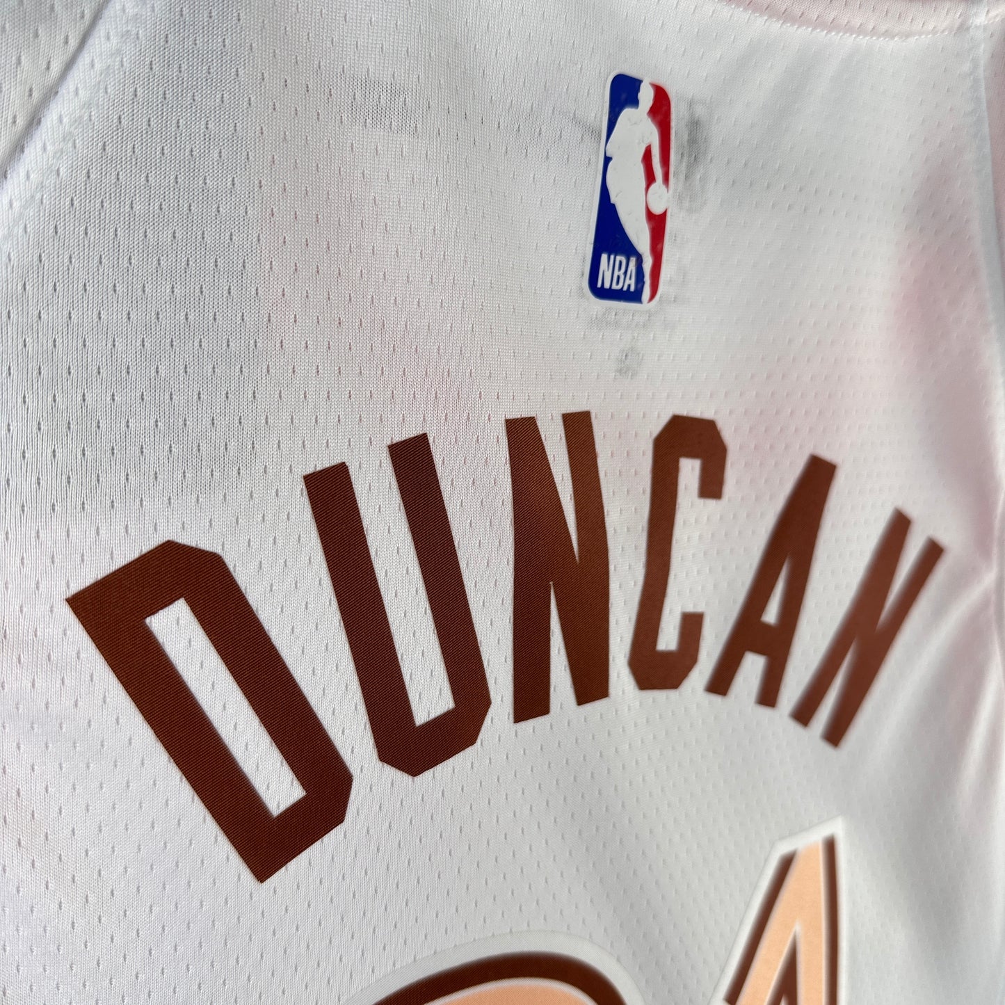 NBA 2024-25 Spurs City Edition No.21 DUNCAN