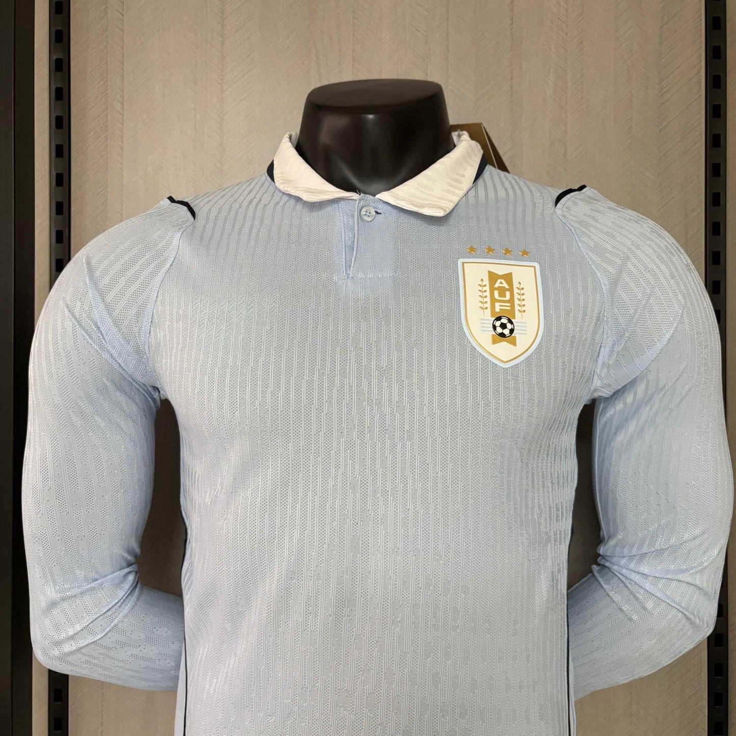 2026-27 Uruguay local jugador manga larga S-4XL