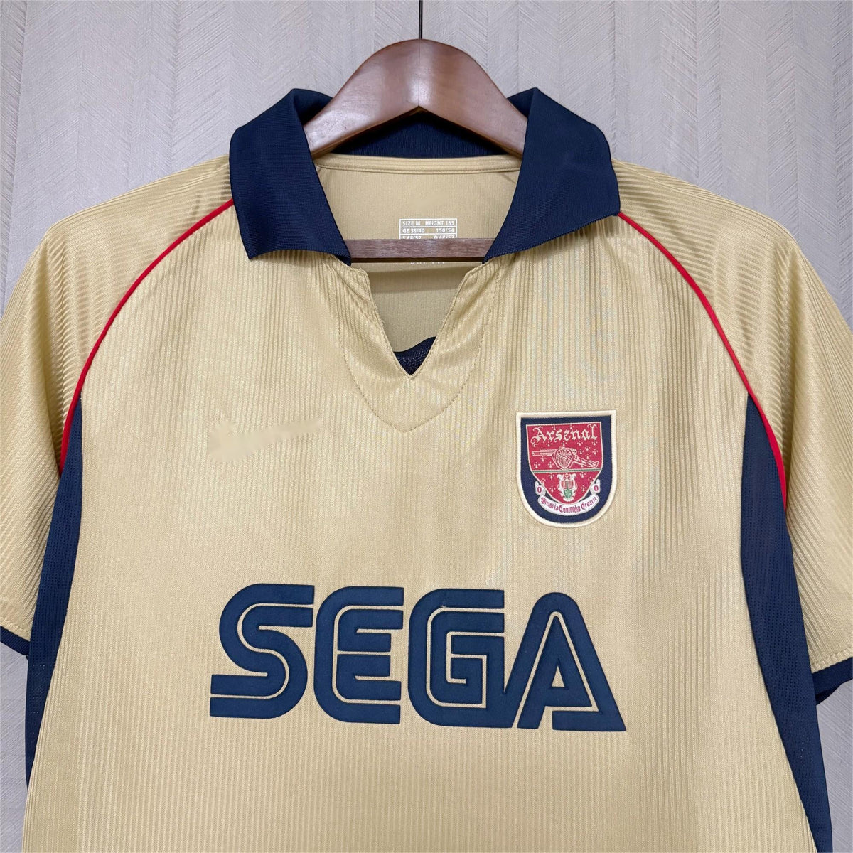 2026-27 Arsenal Visitante Réplica Vintage Dorado S-4XL