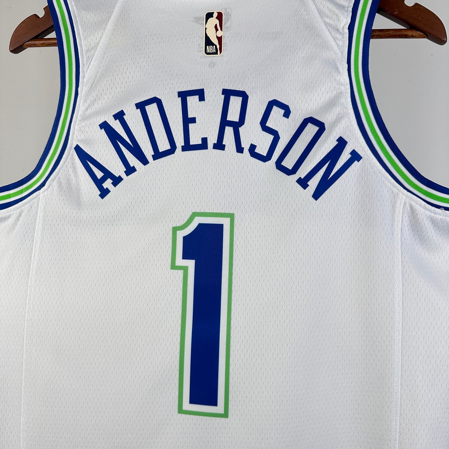 NBA 2024-25 Timberwolves Retro No. 1 ANDERSON