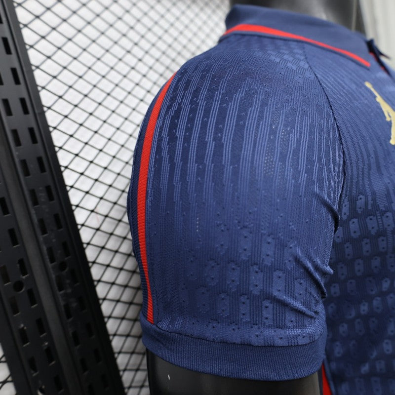 2026-27 Paris Blue Polo Collar Player S-3XL