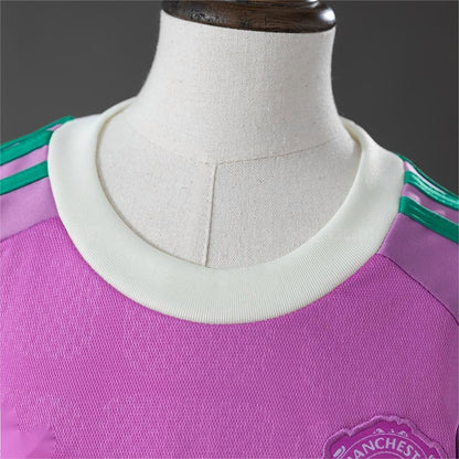 2026-27 Manchester United Purple Goalkeeper Kids Size 16-28