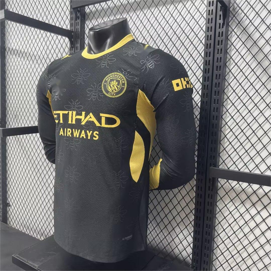 2026-27 Manchester City Away long Sleeved Player S-3XL