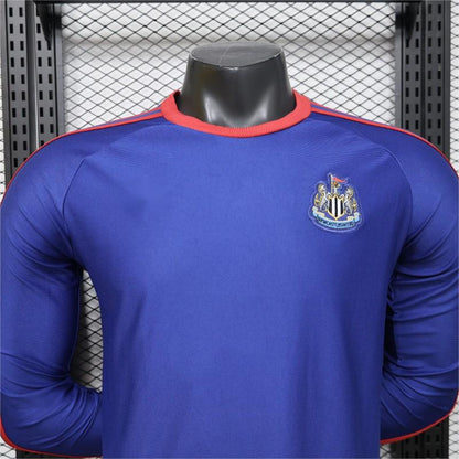 2026-27 Newcastle United Away Blue 1990 Vintage Remake Long Sleeve Player S-3XL