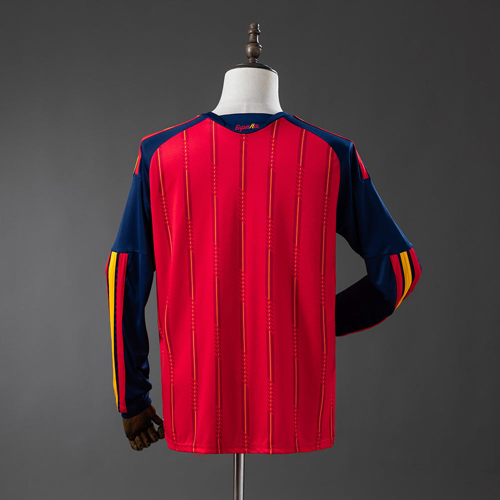 2026 Spain Home Long Sleeve  S-2XL