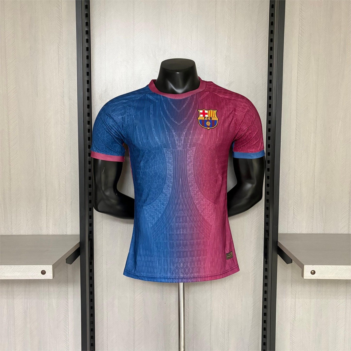 2026-27 Barcelona Red-Blue Gradient Player S-2XL