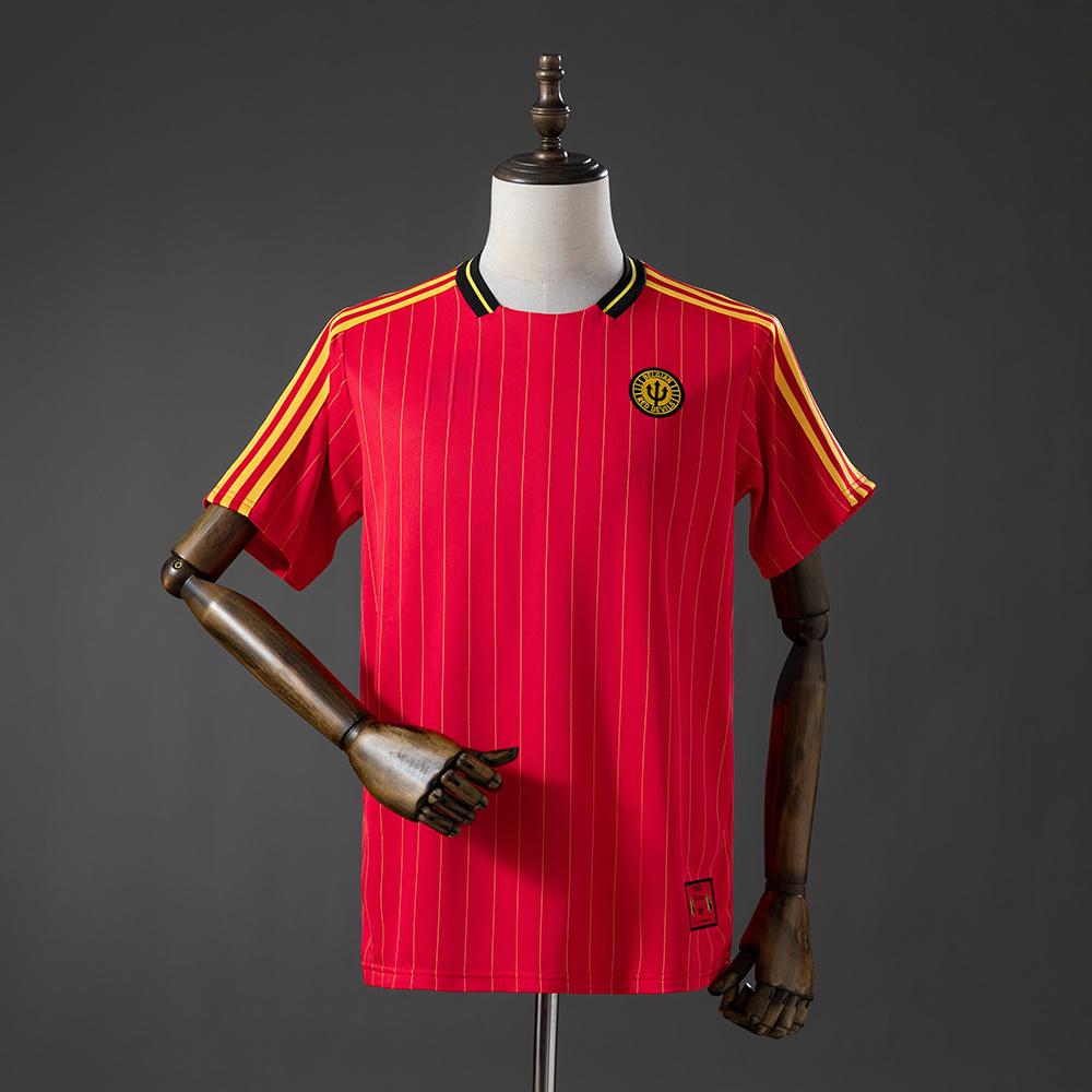 2026 Belgien Terrasse Icons Rot S-2XL
