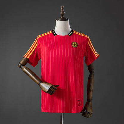 2026 Belgien Terrasse Icons Rot S-2XL