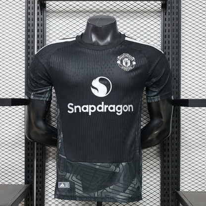 2026-27 Manchester United Schwarzer Torhüter Spieler S-2XL