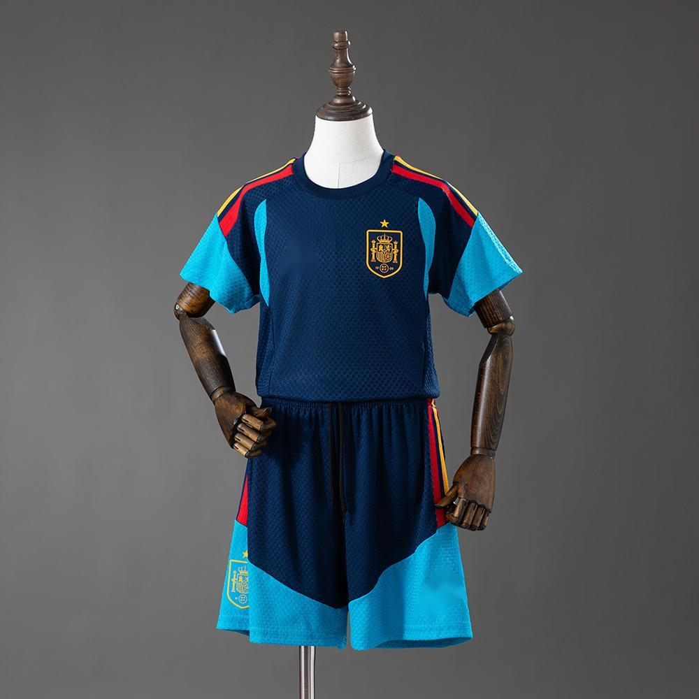 2026 Spain Training Kids Kit Jersey - Royal Blue 16-28