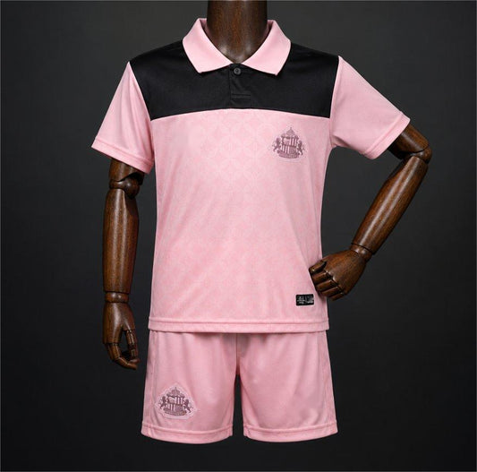 2026-27 Sunderland AFC Pink with Black Kids Size 16-28