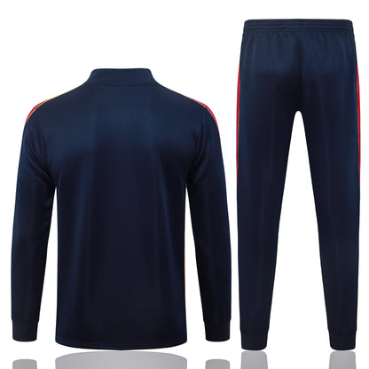 2026-27 Barcelona Blue Full Zip Training Suit Adults Or Children