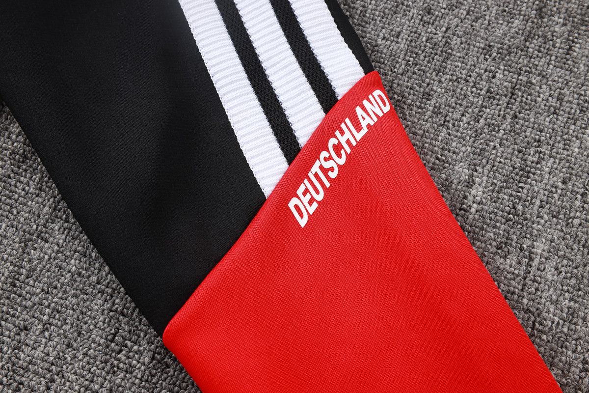 2026 Germany Black Long Pull Training Suit Adults Or Children
