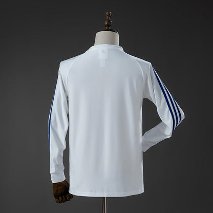 2026-27 Leeds United Terrace Icons White T-Shirt Long Sleeve S-2XL