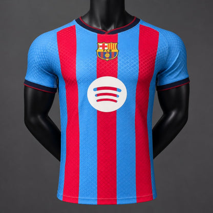 2026-27 Barcelona 125th Anniversay Red Blue Player S-2XL