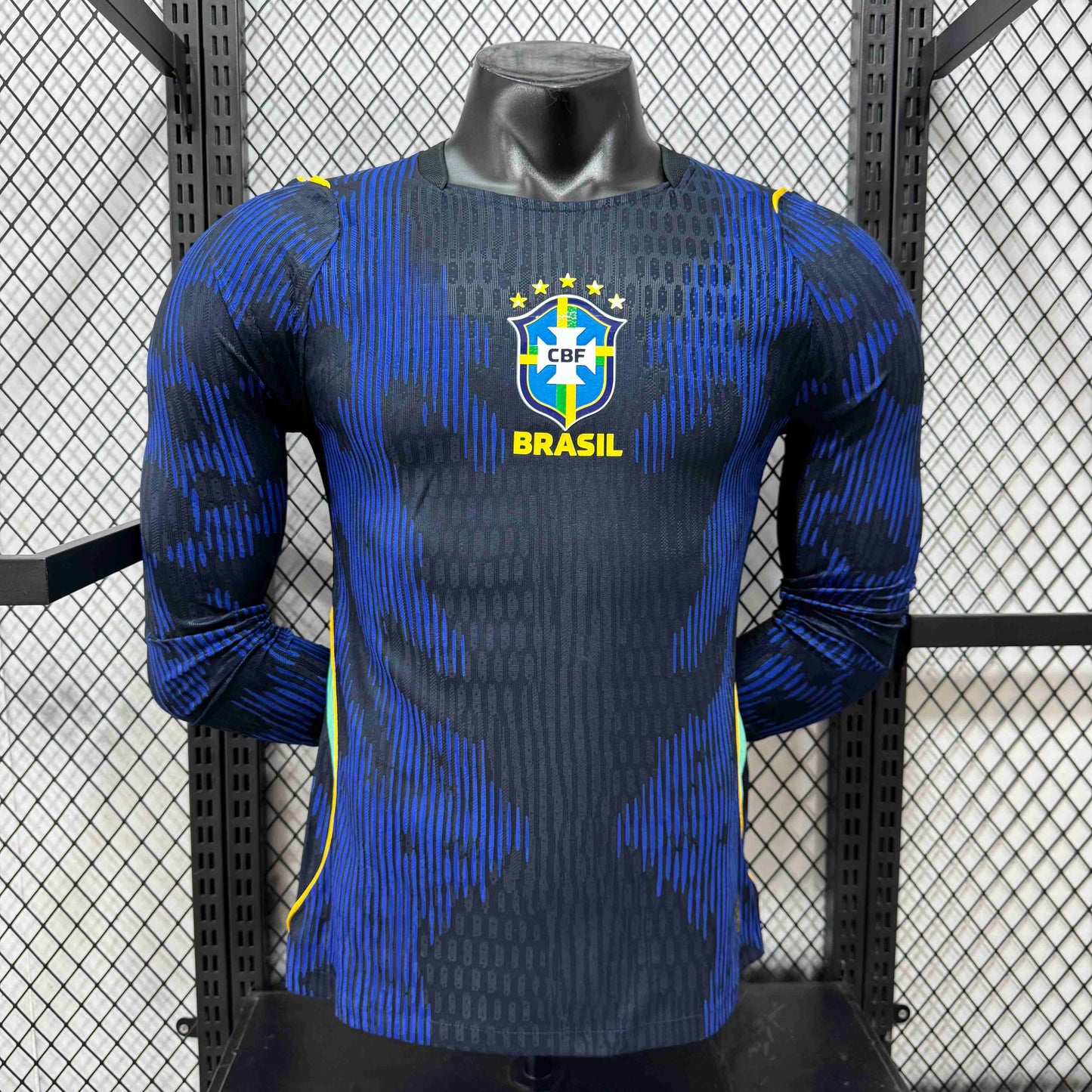 2026 Brazil Away Long Sleeve Player S-2XL