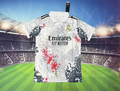 2026-27 Real Madrid flower white Special Edition S-2XL