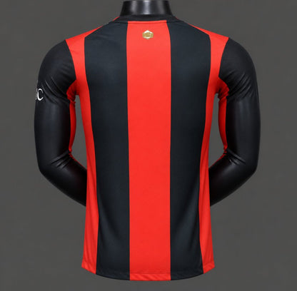 2026-27 AC Milan Home Long Sleeve Player S-2XL