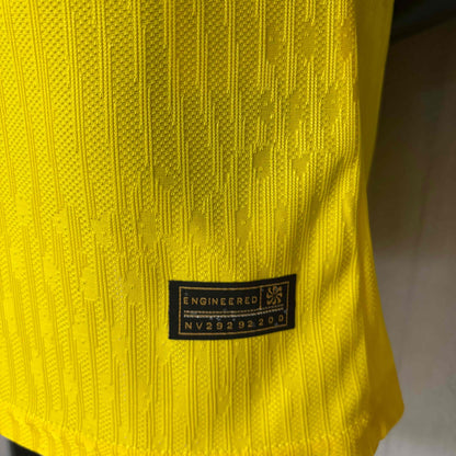 2026 Brazil Special Edition Yellow Players S-2XL