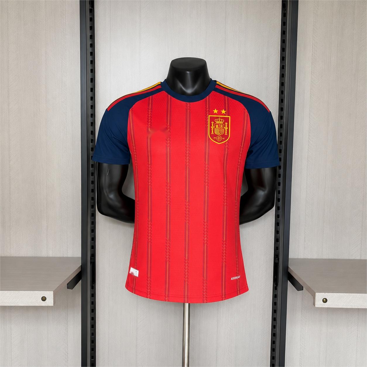 2026 Spain World Cup Home Two Star Player S-4XL