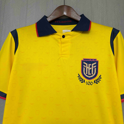 2026 Ecuador Yellow Jersey S-XXXXL