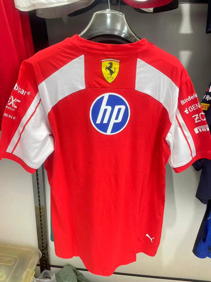 2026 F1 Ferrari Round Neck Racing Suit S-5XL