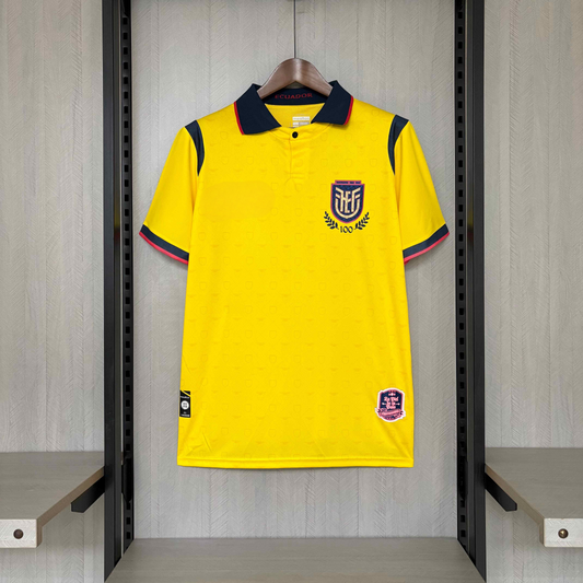 2026 Ecuador Yellow Jersey S-XXXXL