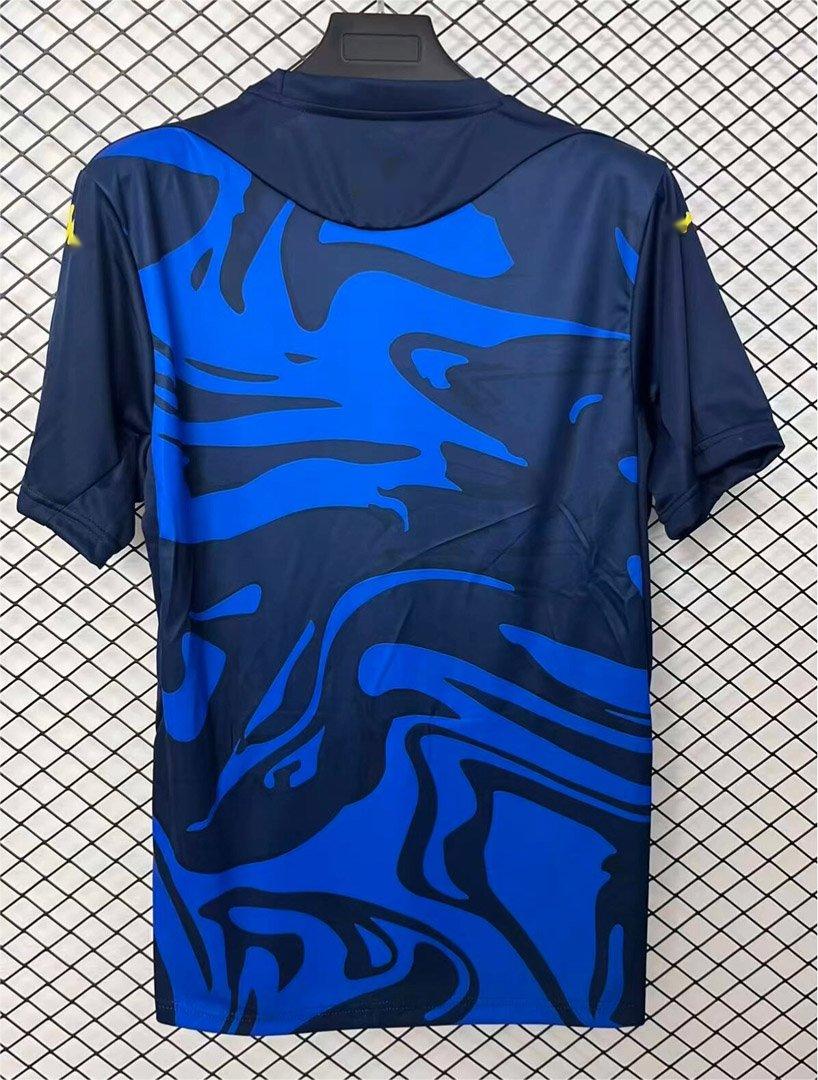 2026-27 Cádiz CF Navy Blue Marble Pattern Pre-Match S-4XL
