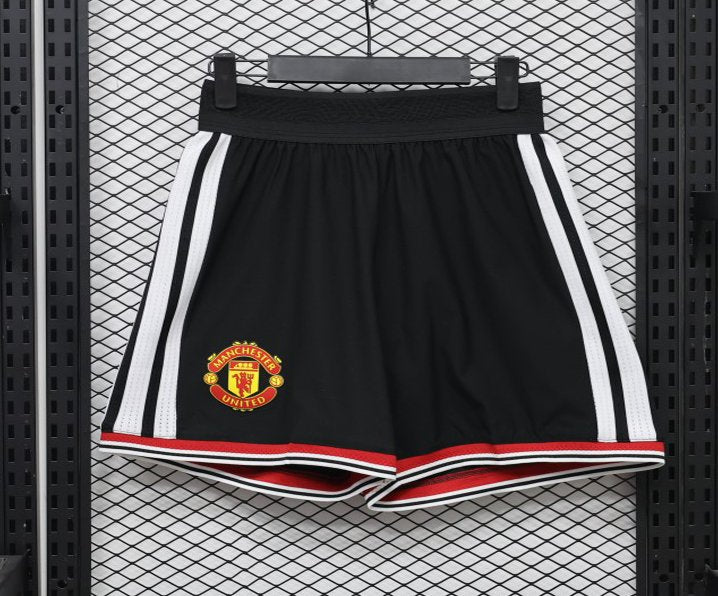 2026-27 Manchester United Away Black Shorts Player S-4XL