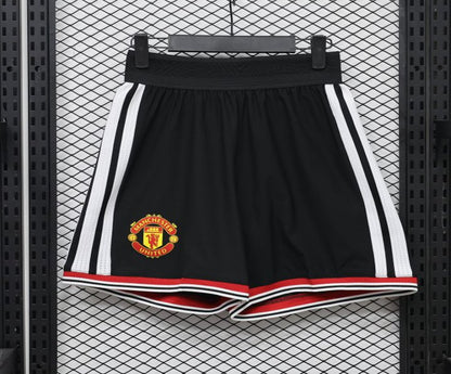 2026-27 Manchester United Away Black Shorts Player S-4XL