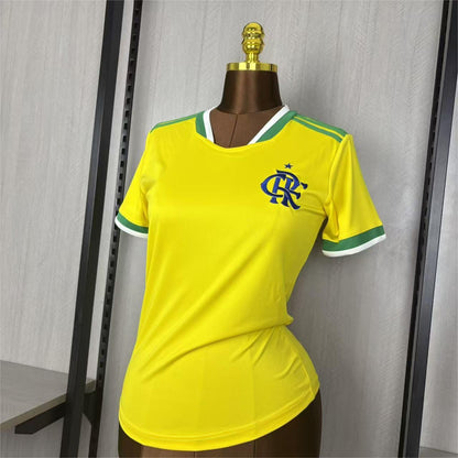 2026-27 Flamengo World Cup Edition Yellow Women S-2XL