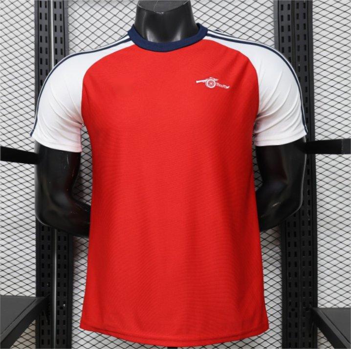 2026-27 Arsenal Originals Red with White Raglan Sleeve Home Player S-3XL