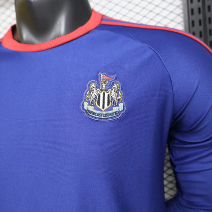 2026-27 Newcastle United Away Blue 1990 Vintage Remake Long Sleeve Player S-3XL