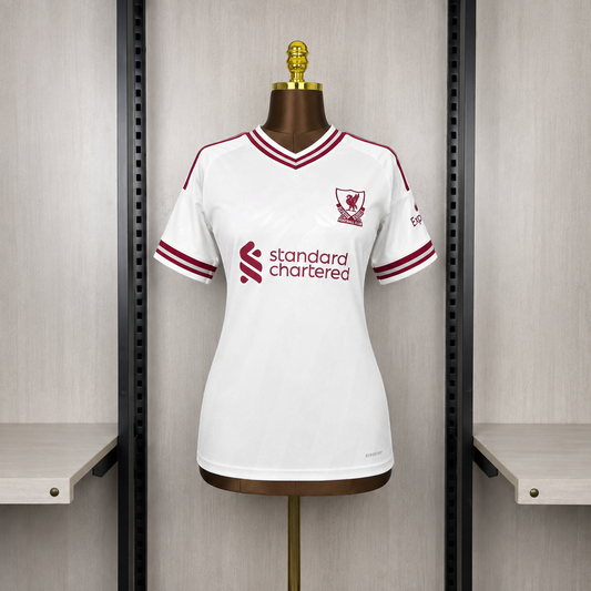 2026-27 Liverpool extérieure blanche femme S-2XL