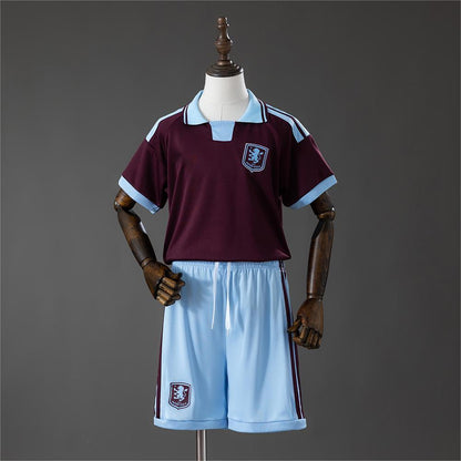 2026-27 Aston Villa Home Kids Size 16-28