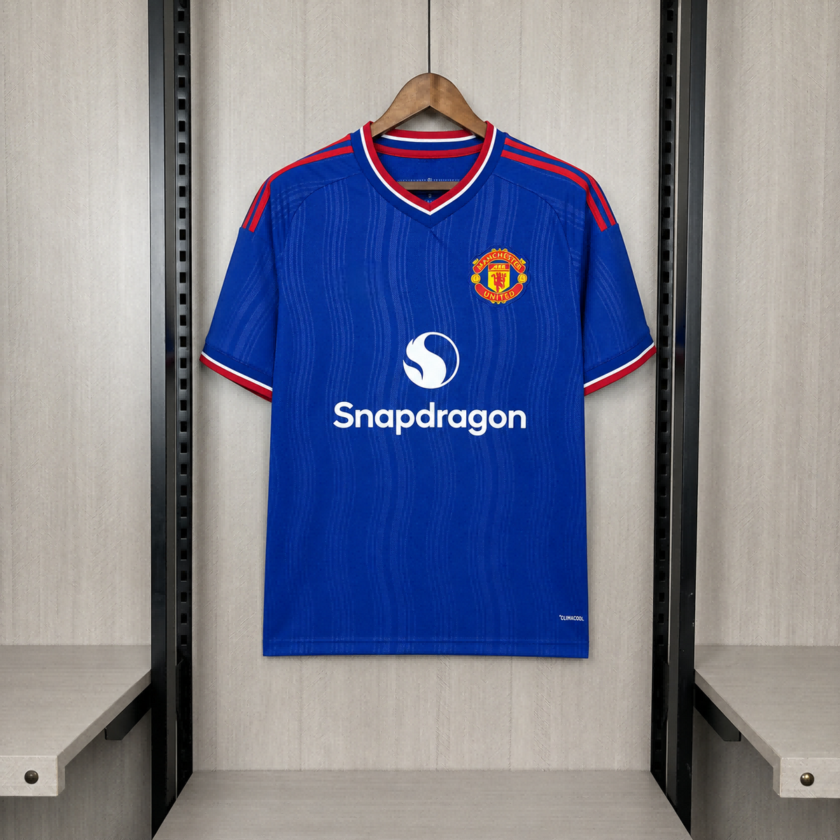 2026-27 Manchester United Auswärtstrikot Blau S-4XL