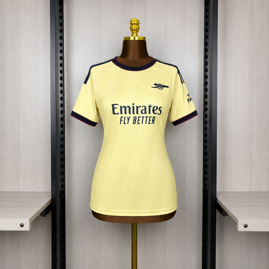 2026-27 Arsenal Second Away Yellow Women S-4XL