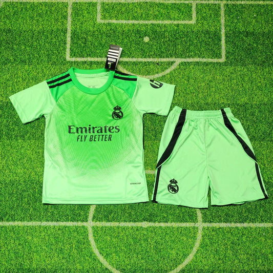 2025-26 Real Madrid Goalkeeper Green KIDS 16-28