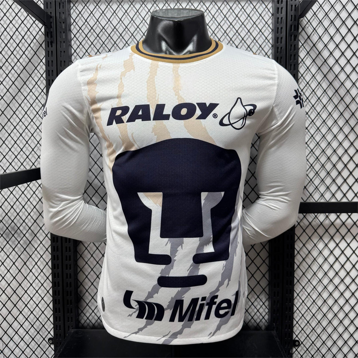 2026-27 Pumas away Long Sleeve Player S-3XL