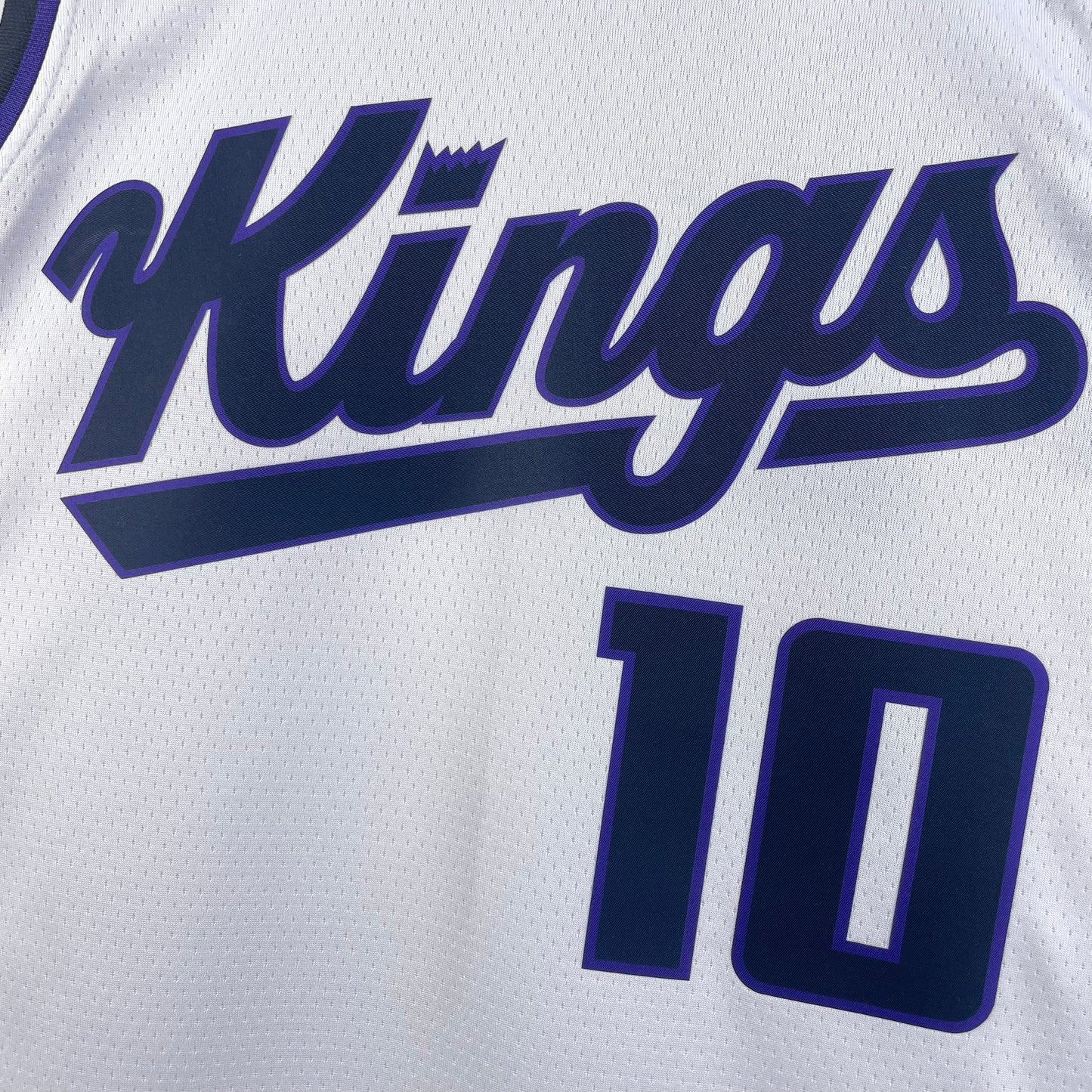 NBA 2024-25 Kings home white No. 10 SABONIS