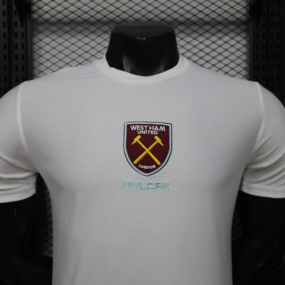 2026-27 West Ham United White Short Sleeve Training Player S-3XL