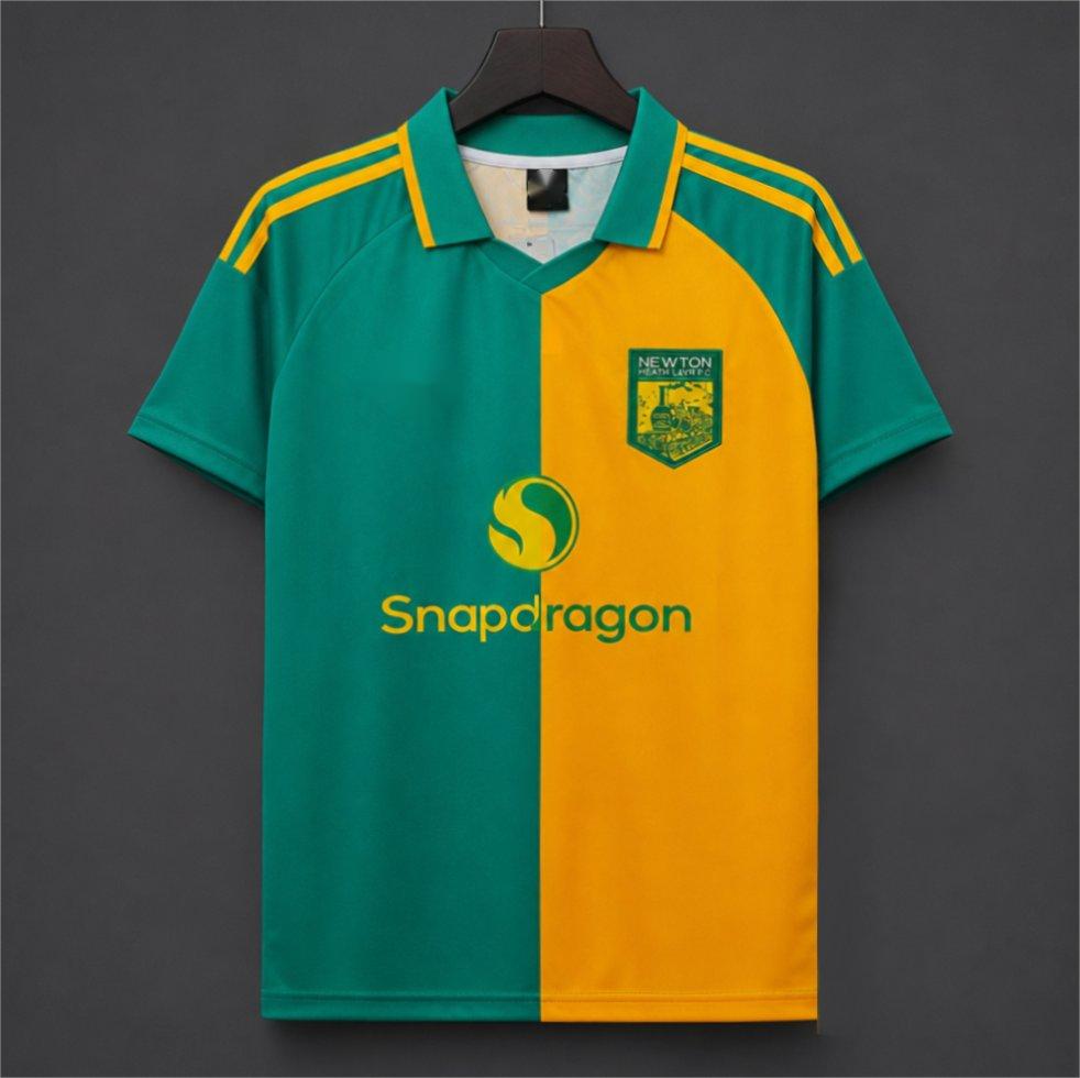 2026-27 Manchester United 125th Anniversary Fourth GreenYellow S-4XL