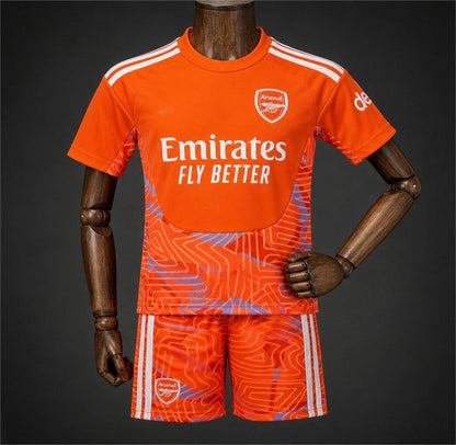2026-27 Arsenal Goalkeeper Orange Kids Size 16-28