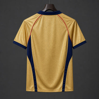 2026-27 Arsenal Away Vintage 2001-02 Remake Gold S-4XL