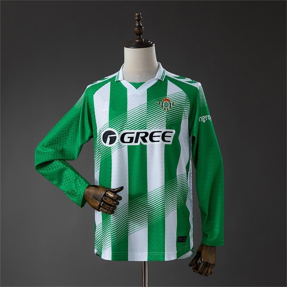 2026-27 Real Betis Home Champions League Long Sleeve S-4XL